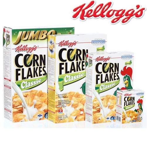 Bánh ăn sáng Kelloggs Corn Flakes 500gr